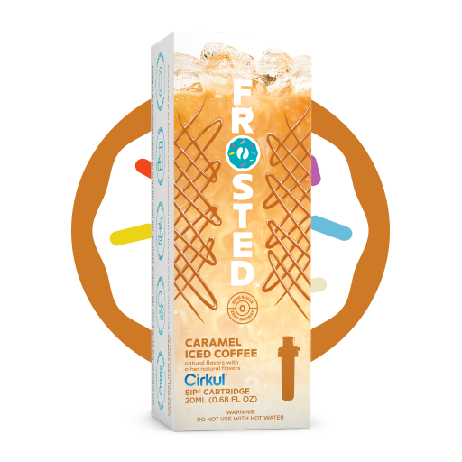 Frosted Caramel Iced Coffee YCVY