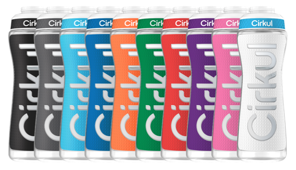 22oz. Grip Squeeze Plastic Bottle & Sport Lid UIJT