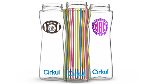Custom 22oz. Plastic Bottle & Comfort Grip Lid RQY8