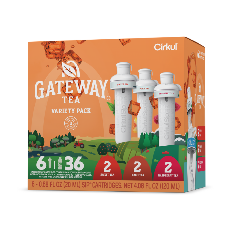Gateway Tea® 6-Pack Variety Pack YAC8