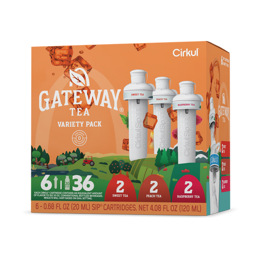 Gateway Tea® 6-Pack Variety Pack YAC8