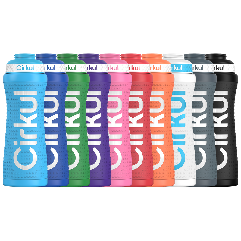 22oz. Grip Stainless Steel Bottle & Sport Lid FK28