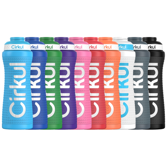 22oz. Grip Stainless Steel Bottle & Sport Lid FK28