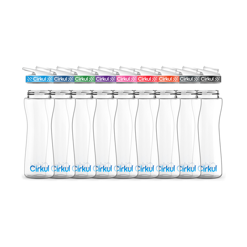 22oz. Plastic Bottle & Comfort Grip Lid DUGU