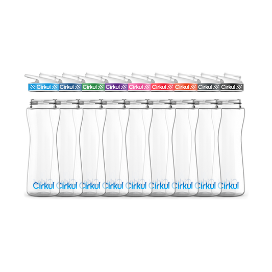 22oz. Plastic Bottle & Comfort Grip Lid DUGU