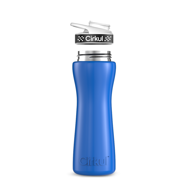 22oz. Stainless Steel Bottle & Comfort Grip Lid TIF9