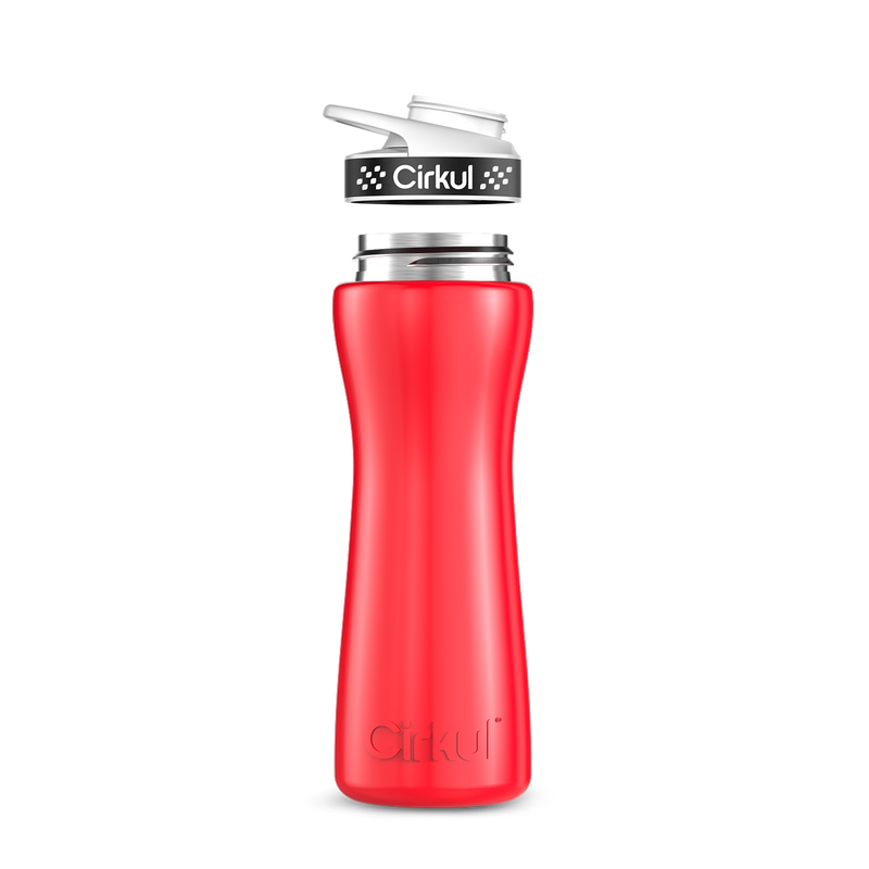 22oz. Stainless Steel Bottle & Comfort Grip Lid TIF9