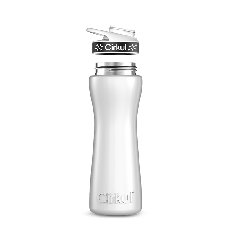 22oz. Stainless Steel Bottle & Comfort Grip Lid TIF9