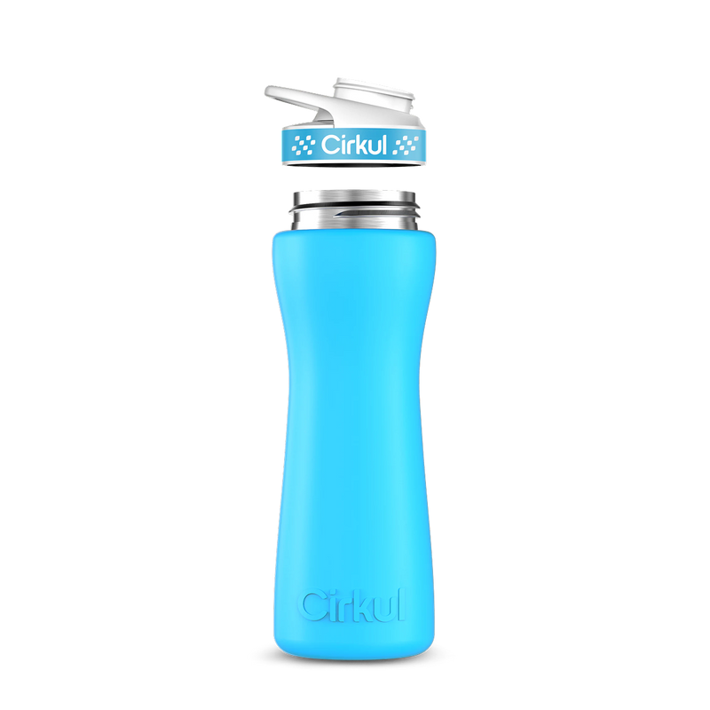 22oz. Stainless Steel Bottle & Comfort Grip Lid TIF9