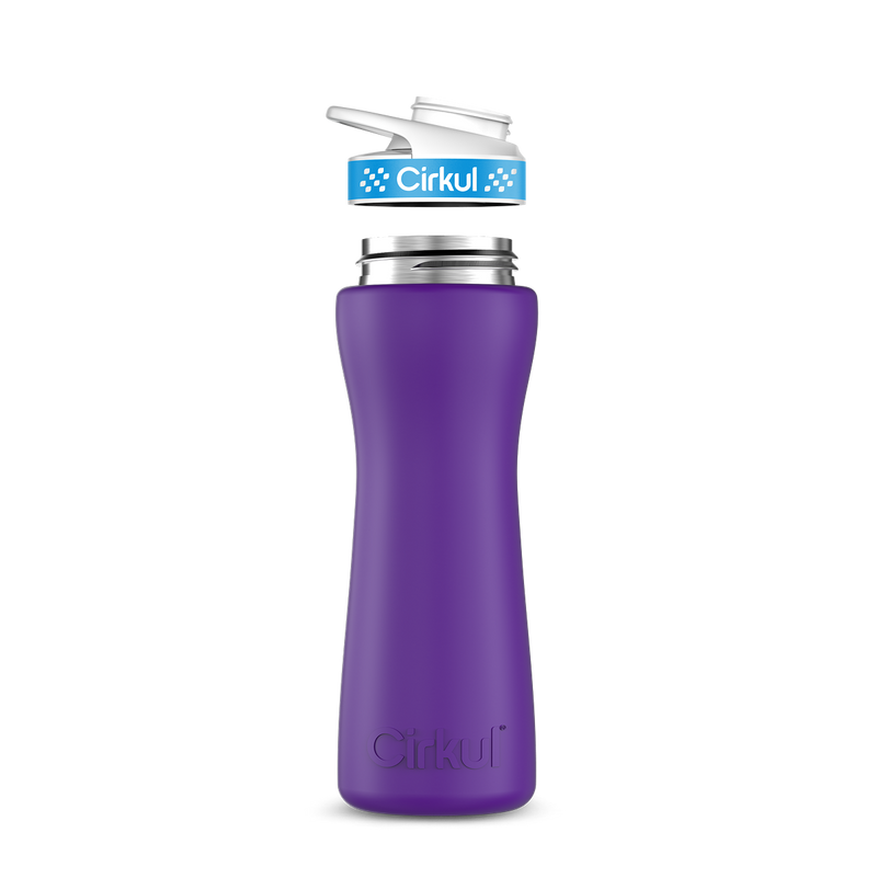 22oz. Stainless Steel Bottle & Comfort Grip Lid TIF9