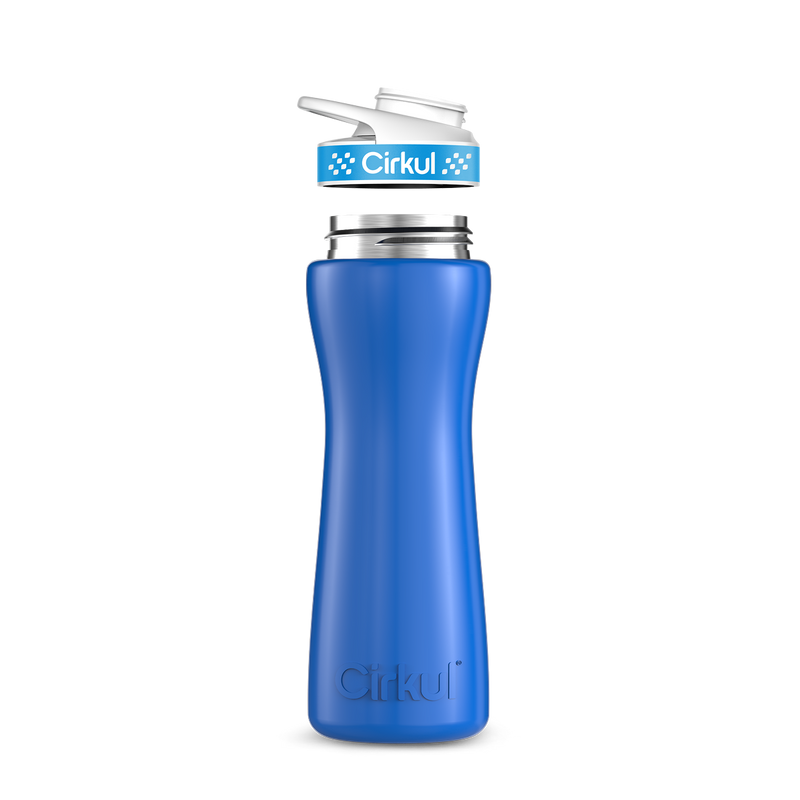 22oz. Stainless Steel Bottle & Comfort Grip Lid TIF9