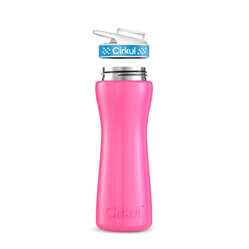22oz. Stainless Steel Bottle & Comfort Grip Lid TIF9