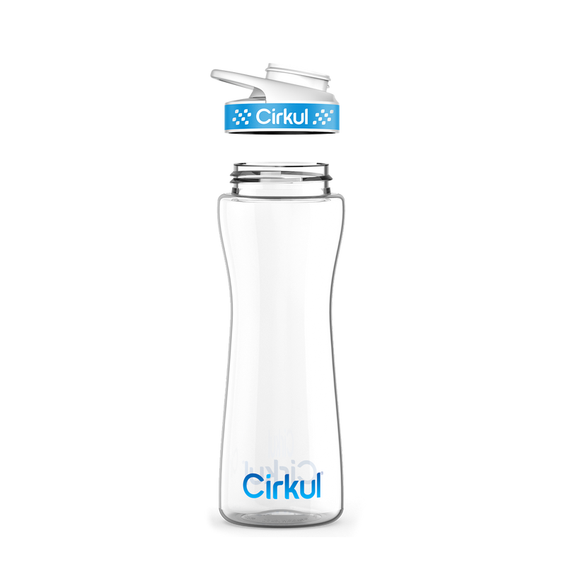 22oz. Plastic Bottle & Comfort Grip Lid DUGU