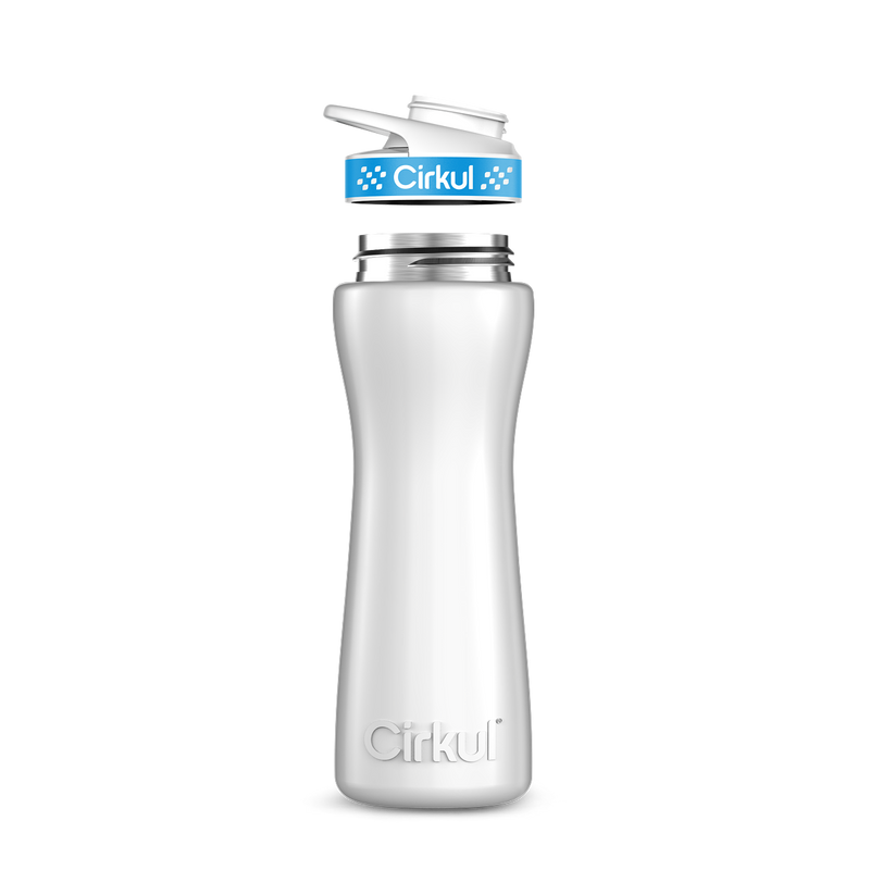 22oz. Stainless Steel Bottle & Comfort Grip Lid TIF9