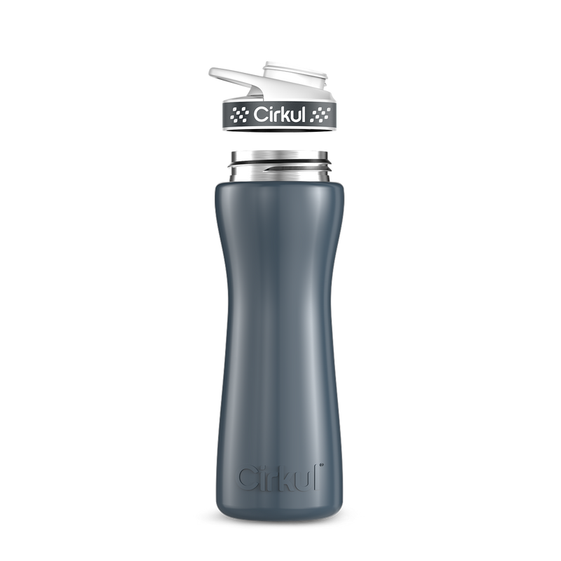 22oz. Stainless Steel Bottle & Comfort Grip Lid TIF9