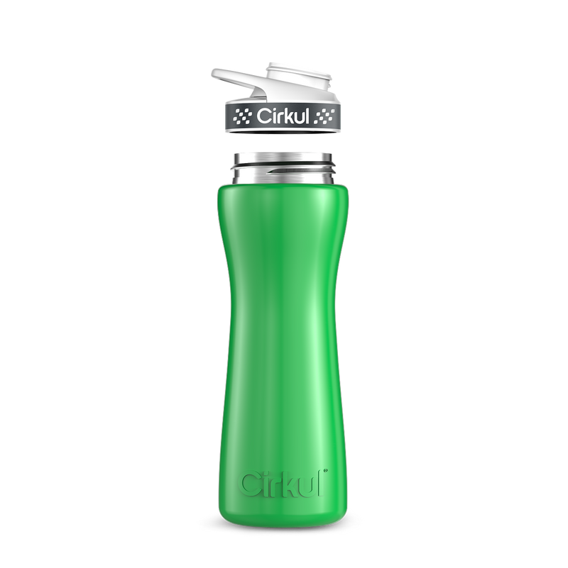 22oz. Stainless Steel Bottle & Comfort Grip Lid TIF9