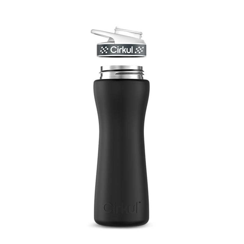 22oz. Stainless Steel Bottle & Comfort Grip Lid TIF9