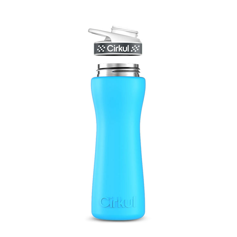 22oz. Stainless Steel Bottle & Comfort Grip Lid TIF9