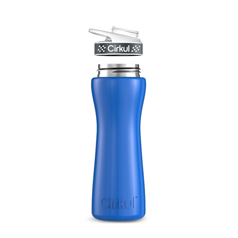 22oz. Stainless Steel Bottle & Comfort Grip Lid TIF9