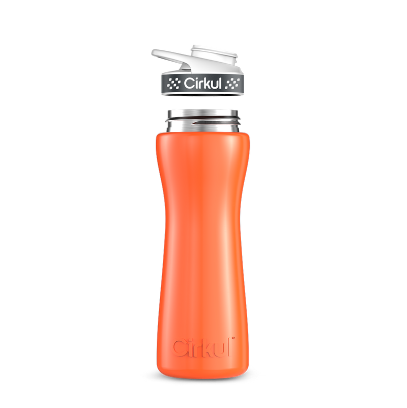 22oz. Stainless Steel Bottle & Comfort Grip Lid TIF9