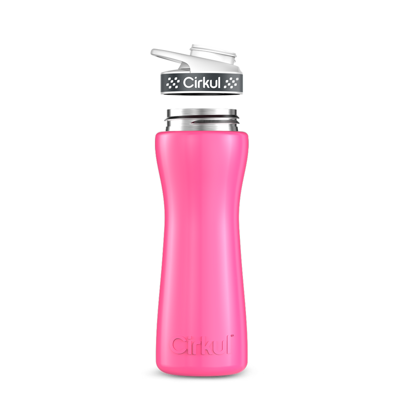22oz. Stainless Steel Bottle & Comfort Grip Lid TIF9