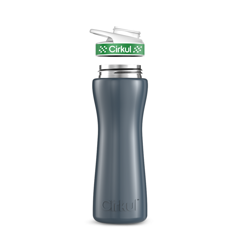 22oz. Stainless Steel Bottle & Comfort Grip Lid TIF9