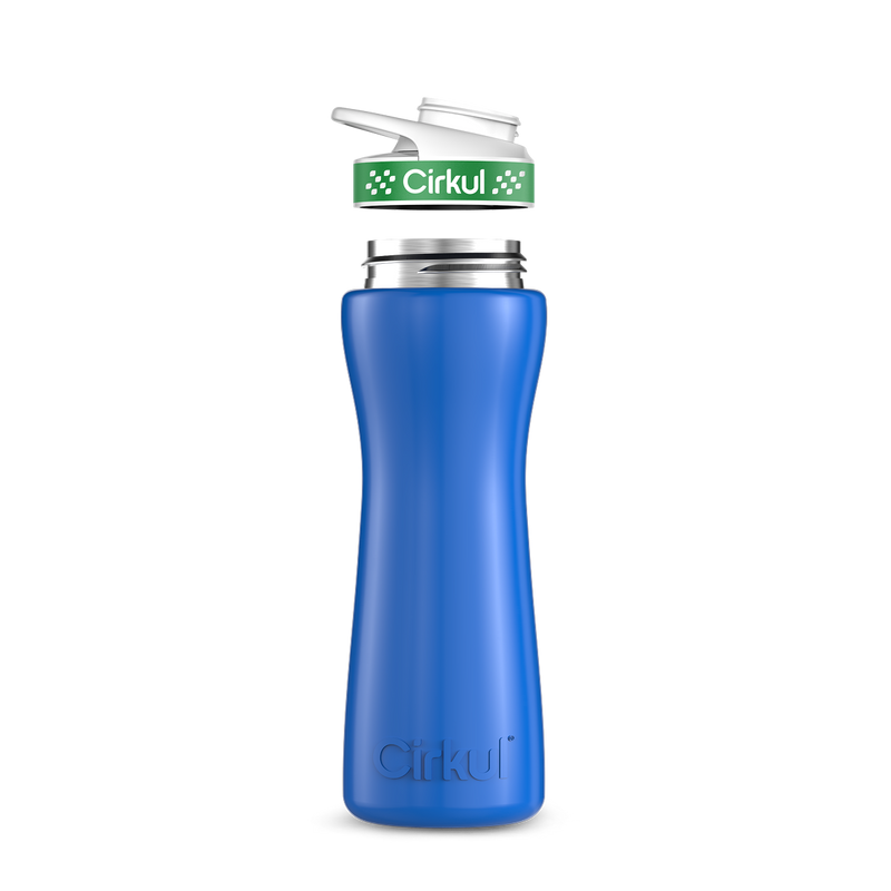 22oz. Stainless Steel Bottle & Comfort Grip Lid TIF9