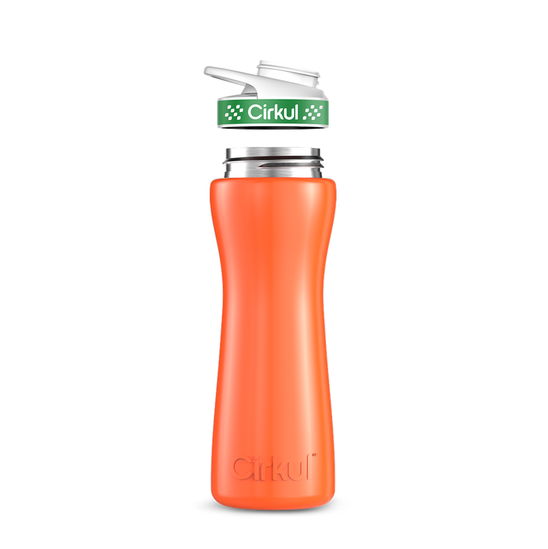 22oz. Stainless Steel Bottle & Comfort Grip Lid TIF9