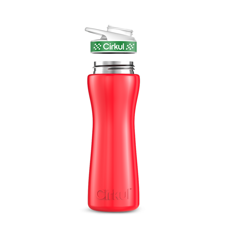 22oz. Stainless Steel Bottle & Comfort Grip Lid TIF9
