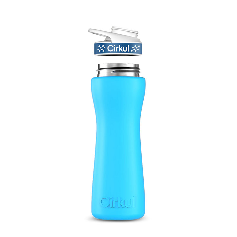 22oz. Stainless Steel Bottle & Comfort Grip Lid TIF9