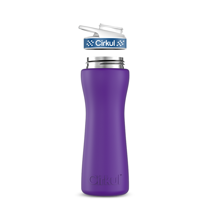 22oz. Stainless Steel Bottle & Comfort Grip Lid TIF9