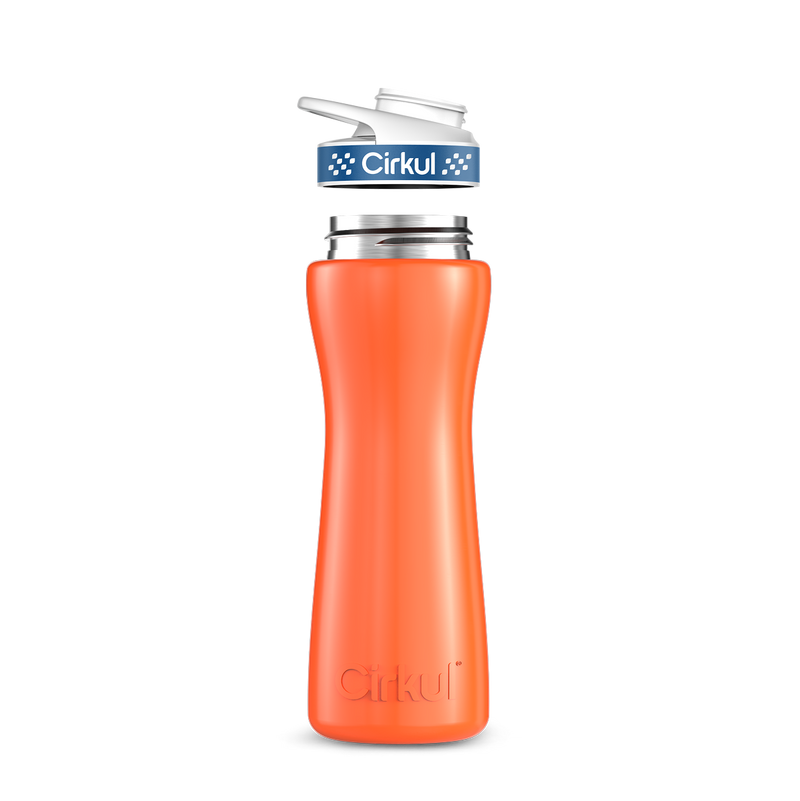 22oz. Stainless Steel Bottle & Comfort Grip Lid TIF9