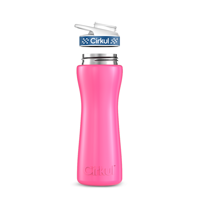 22oz. Stainless Steel Bottle & Comfort Grip Lid TIF9