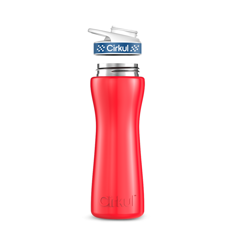 22oz. Stainless Steel Bottle & Comfort Grip Lid TIF9