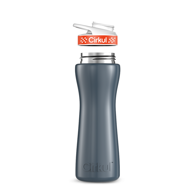 22oz. Stainless Steel Bottle & Comfort Grip Lid TIF9
