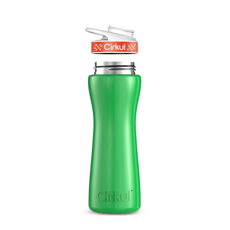 22oz. Stainless Steel Bottle & Comfort Grip Lid TIF9