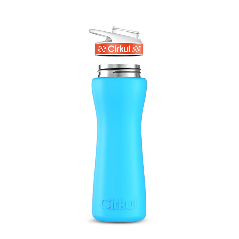22oz. Stainless Steel Bottle & Comfort Grip Lid TIF9