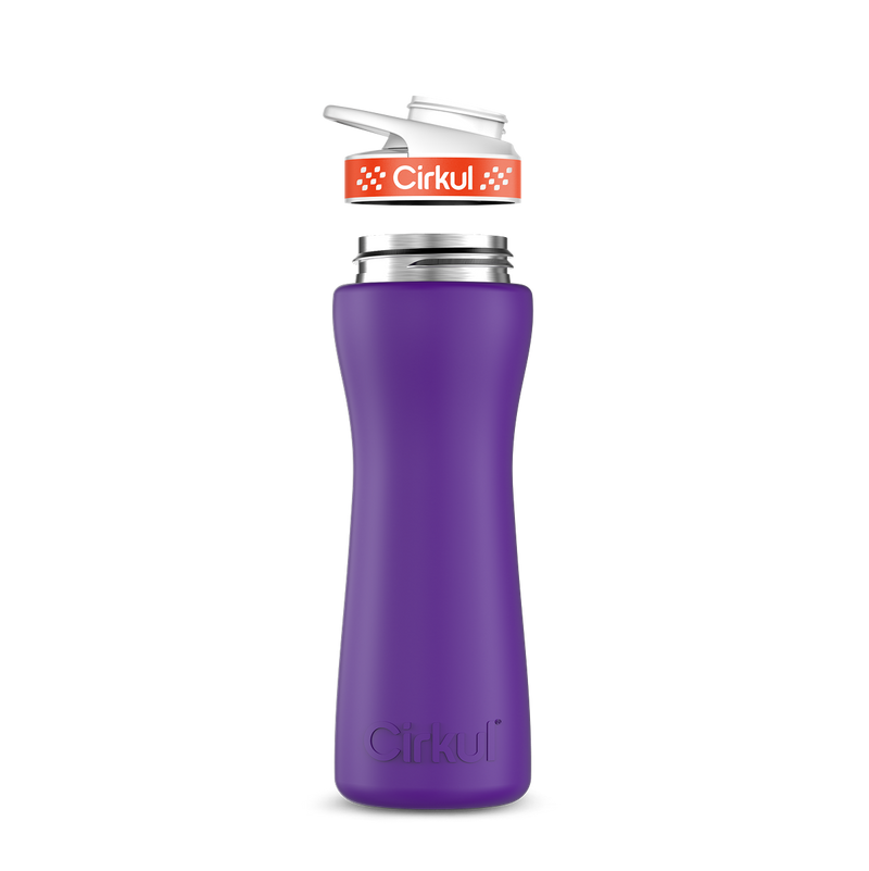 22oz. Stainless Steel Bottle & Comfort Grip Lid TIF9