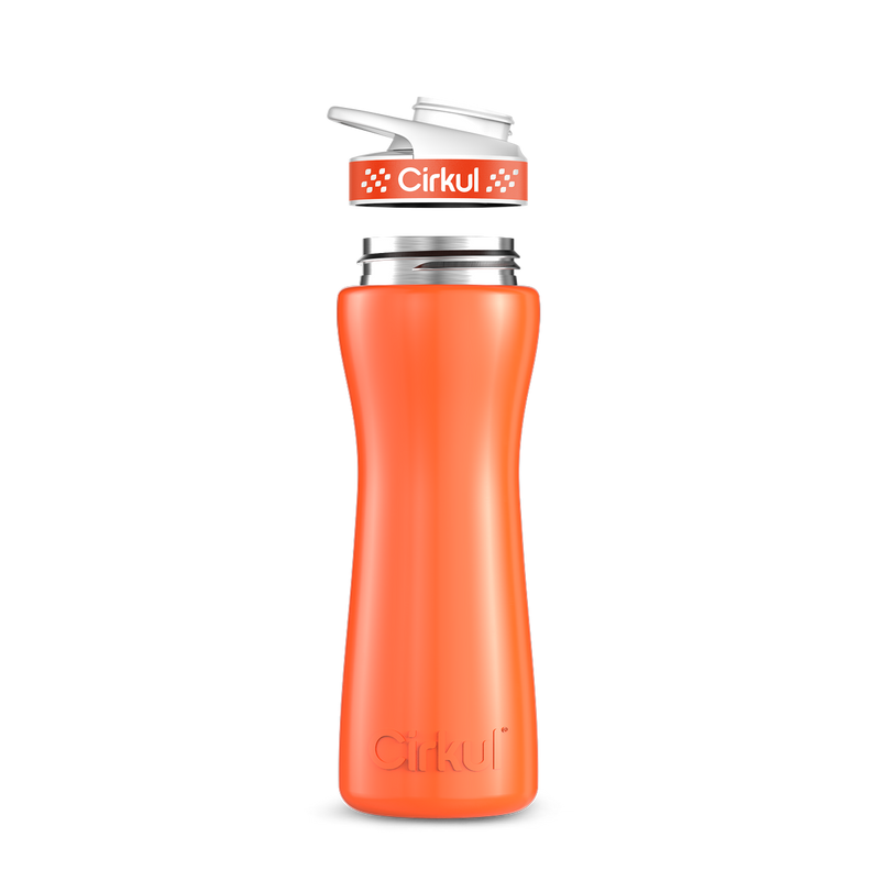 22oz. Stainless Steel Bottle & Comfort Grip Lid TIF9