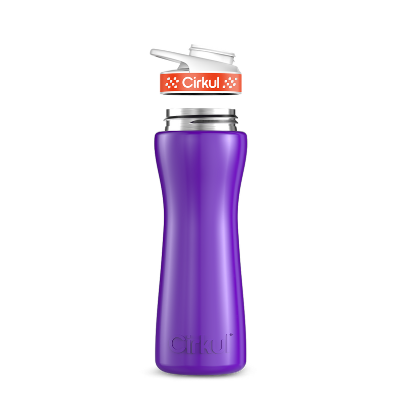 22oz. Stainless Steel Bottle & Comfort Grip Lid TIF9