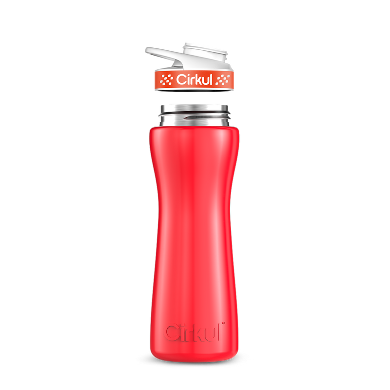 22oz. Stainless Steel Bottle & Comfort Grip Lid TIF9