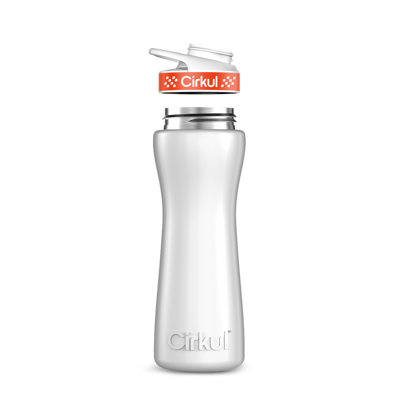 22oz. Stainless Steel Bottle & Comfort Grip Lid TIF9