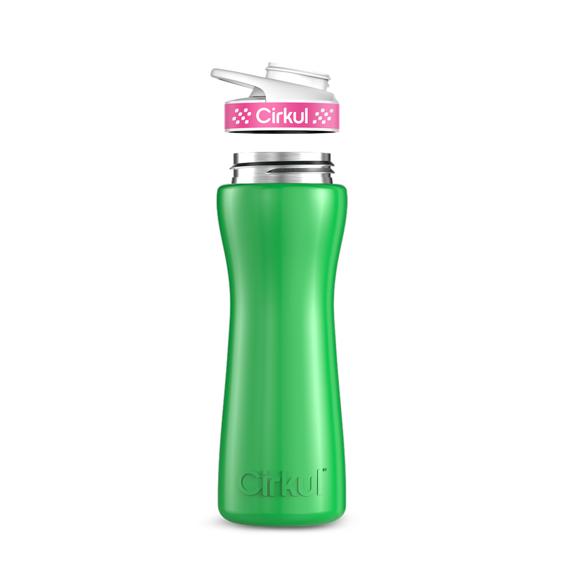 22oz. Stainless Steel Bottle & Comfort Grip Lid TIF9