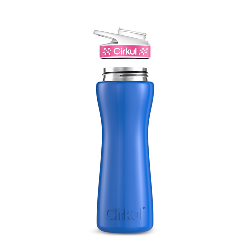 22oz. Stainless Steel Bottle & Comfort Grip Lid TIF9