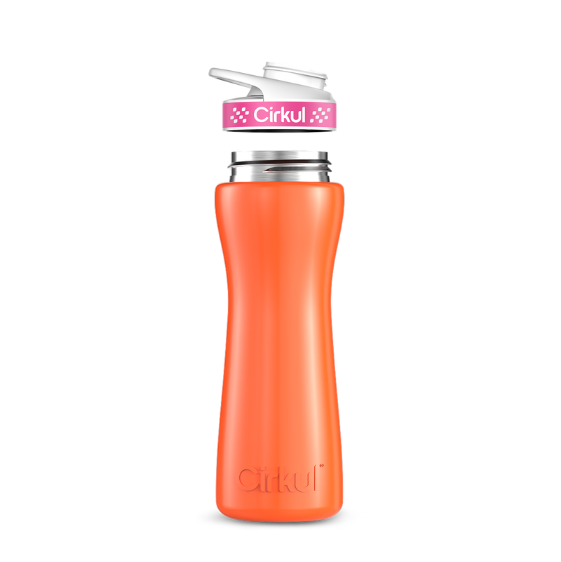 22oz. Stainless Steel Bottle & Comfort Grip Lid TIF9