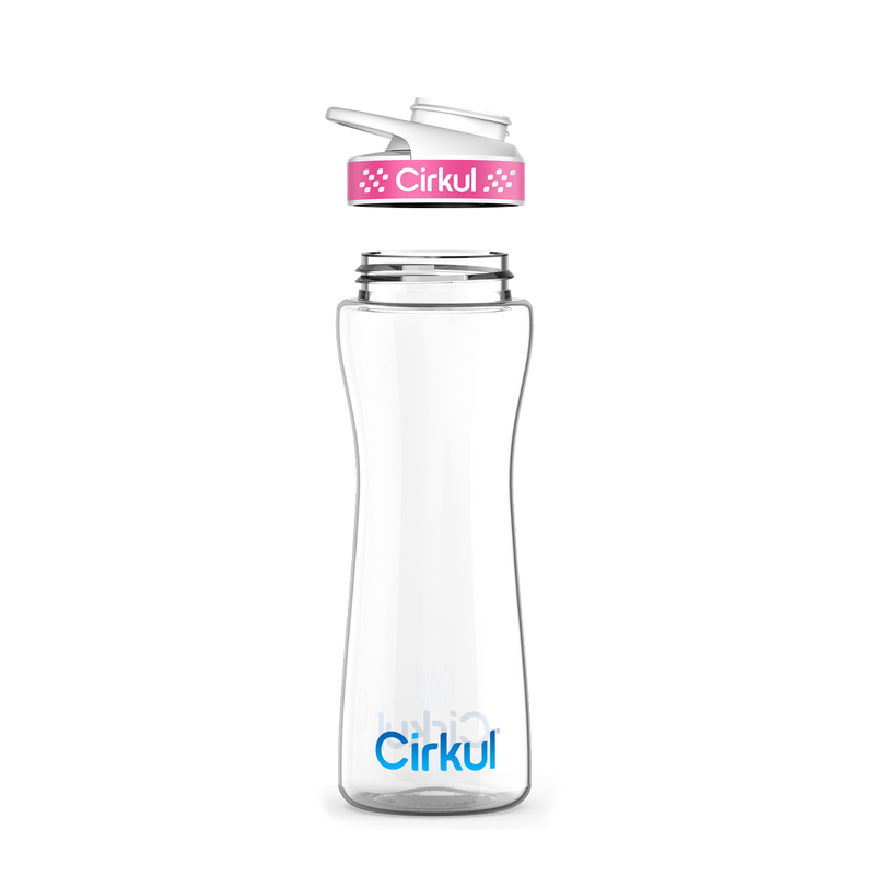 22oz. Plastic Bottle & Comfort Grip Lid DUGU