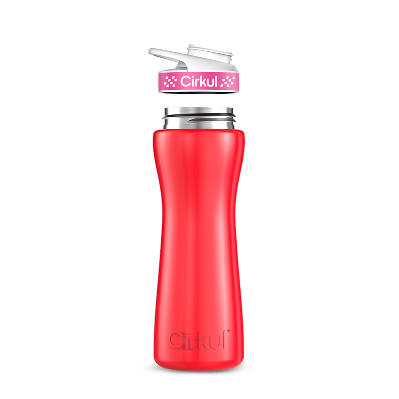 22oz. Stainless Steel Bottle & Comfort Grip Lid TIF9