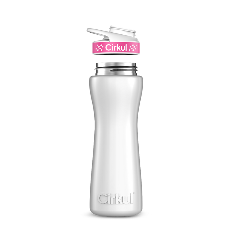 22oz. Stainless Steel Bottle & Comfort Grip Lid TIF9