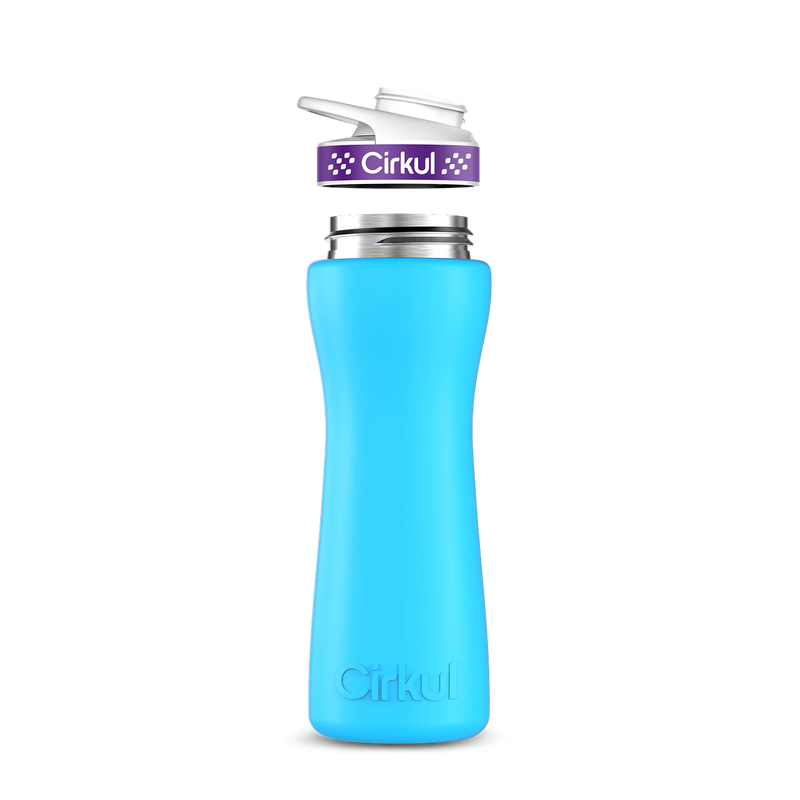 22oz. Stainless Steel Bottle & Comfort Grip Lid TIF9