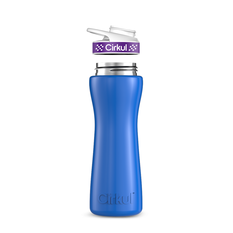 22oz. Stainless Steel Bottle & Comfort Grip Lid TIF9